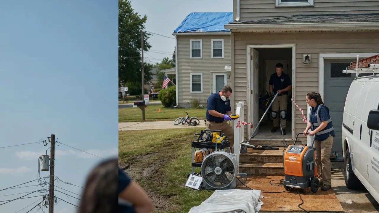 Water Damage Repair in Cheshire, OH near me